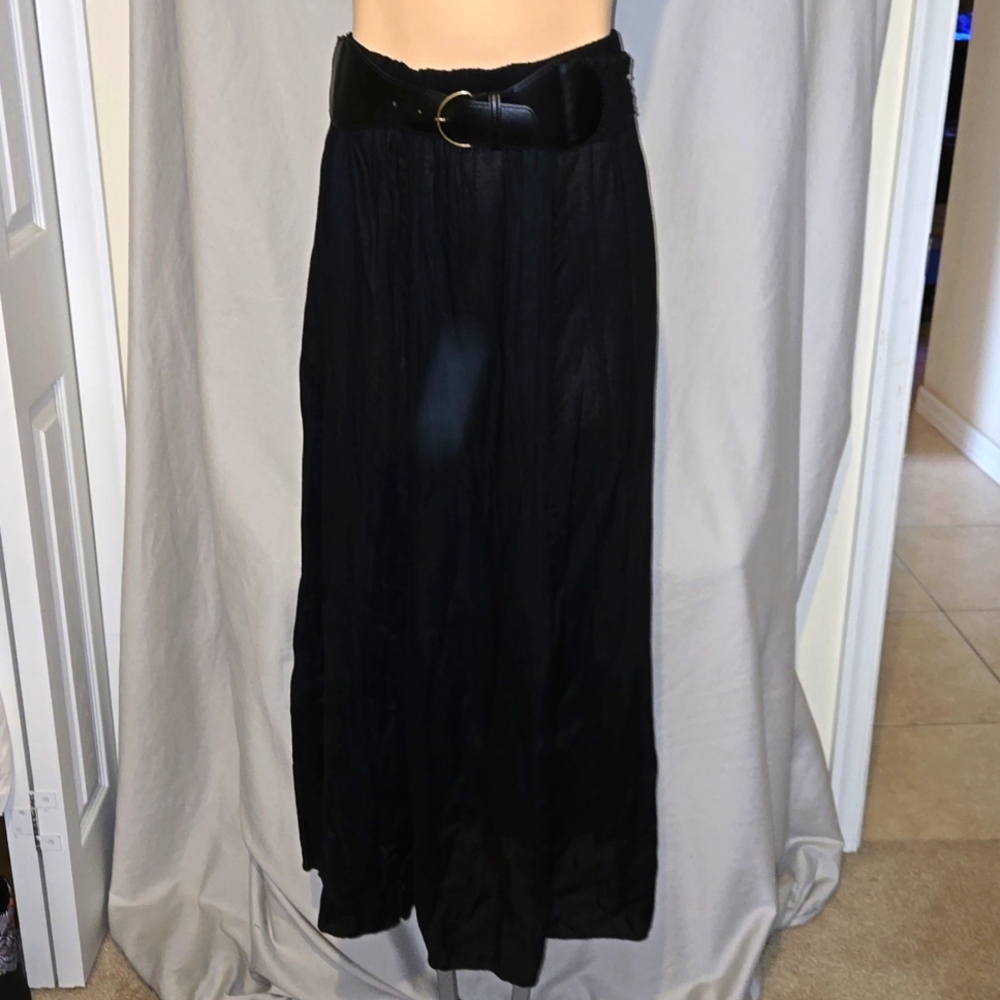 Style & Co Bohemian style black skirt, NEW